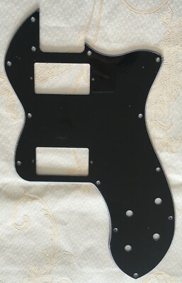 Pick Tele Classic Player Thinline PAF Guitar Pickguard,3 Ply Black