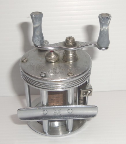 Vintage JC Higgins Engraved Casting Reel. No. 312-3111 - Model 4810 - Picture 16 of 16