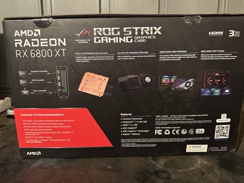 ASUS ROG Strix LC Radeon RX 6800 XT OC 16GB GDDR6 Graphics Card TESTED - Afbeelding 11 van 12
