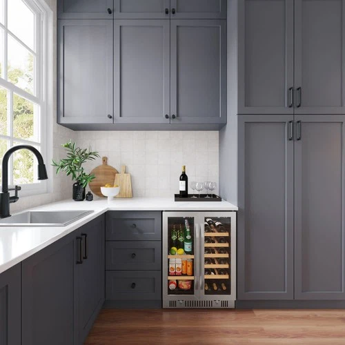 EdgeStar CWB1761FD 24"W 18 Bottle Capacity and 47 Can Capacity - Stainless Steel - Picture 5 of 12