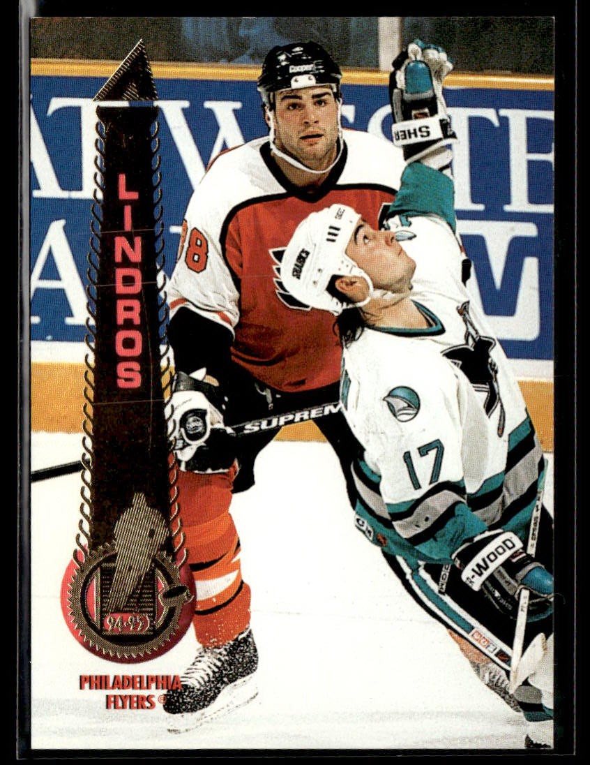 1994-95 Pinnacle #1 Eric Lindros Hockey Card 3901G