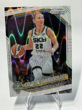 2025 Panini Prizm WNBA Courtney Vandersloot #124 White Seismic
