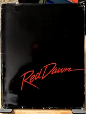 RED DAWN 1984 Movie Press Kit - Color Folder and 3 B&W Promo Photos