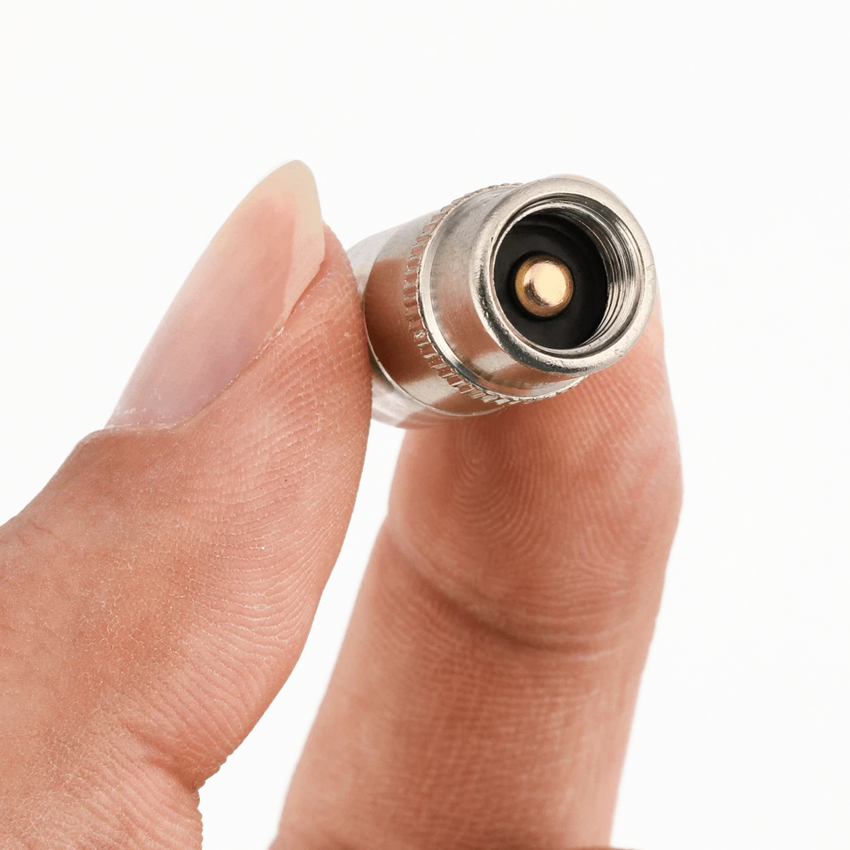 4Pcs Car Auto Tire Pressure Monitor Valve Stem Cap Sensor Indicator Warn 36psi - Image 3 of 4