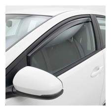 Windabweiser Regenabweiser für Honda Civic Stufenheck 2012-2015 Dunkel Acryl 2x