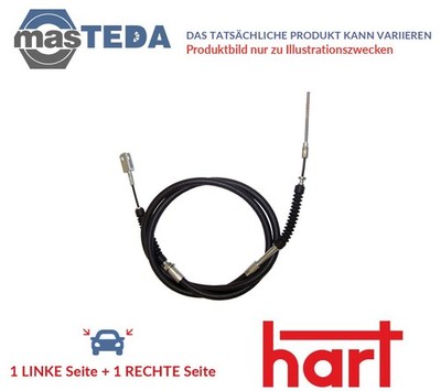 231 184 HANDBREMSSEIL BREMSSEIL VORNE HART 2PCS NEU OE QUALITÄT