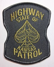 Kansas Highway Patrol SRT K-9 HDU Patch -  FREE Tracked US Shipping !