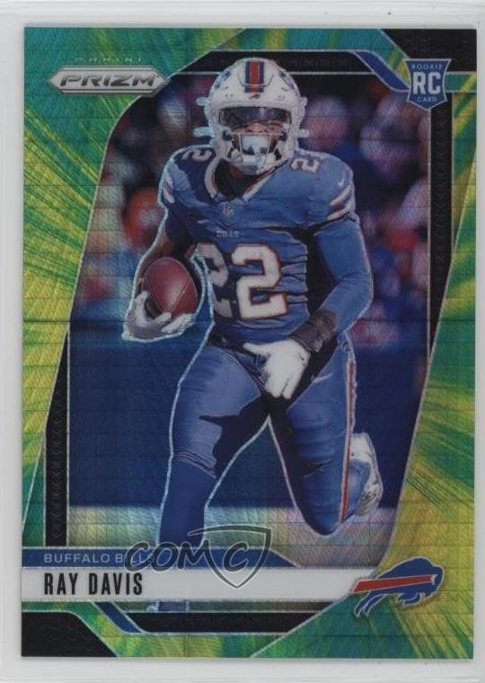 2024 Panini Prizm Rookies Hyper Prizm 159/180 Ray Davis #382 Rookie RC 1j2b