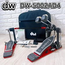 DW 5002AD4 Delta 4 Double Bass Drum Pedal Twin Accelerator w/ Case Japan