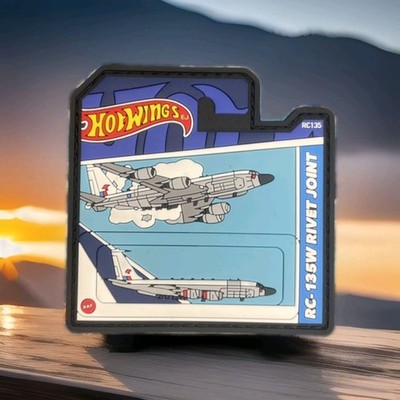 HotWings 51 Squadron Rivet Joint PVC Patch RAF RC-135w RC-135 Waddington SQN