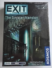 EXIT - The Escape Game Series: The Sinister Mansion - Neu & Sealed