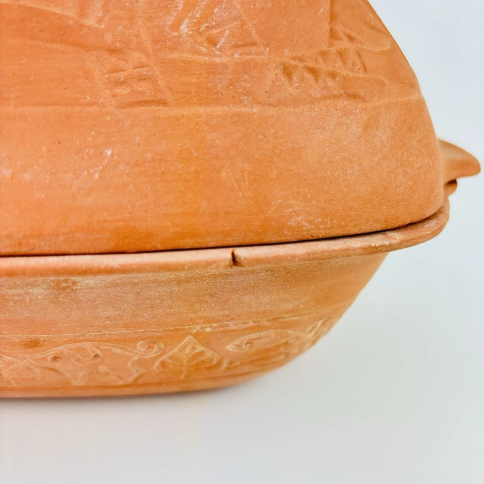 Original Bay Römertopf Keramiktopf Braun 2tlg. W.-Germany Nr. 110 Bräter OVP - Bild 3 von 4