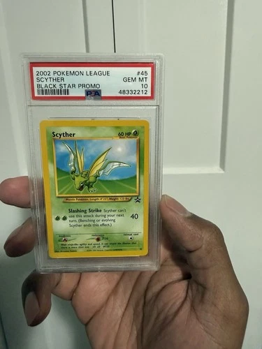 Pokémon Scyther TCG Black Star Promos Card 45 Regular Promo PSA 10