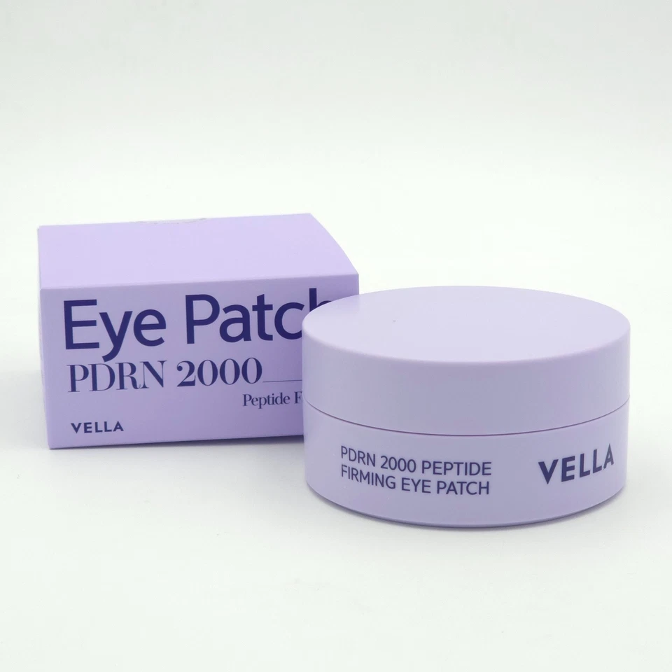 VELLA PDRN 2000 Peptide Firming Eye Patch 60pcs Hyaration Elasticity K-Beauty - Image 2 of 4
