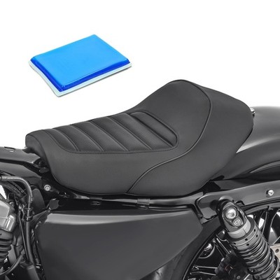 Solo Sitzbank Gel für Harley Sportster 10-20 SO5 Fahrersitz sw gebraucht
