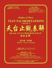 Outline of Three Tian Tai Meditations by Rev Zhi Yi Shi (Chinese) Paperback Book