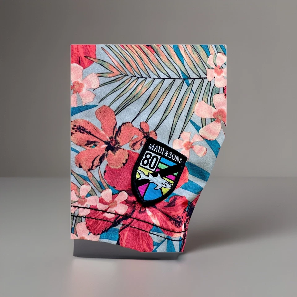 Maui And Sons 男式泳裤 34 码。 *120 — 第 3/4 张图片