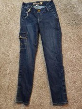 Seven7 able Tummyless Skinny Jeans Stretch Cargo Pocket Size 6, 29 inseam NEW