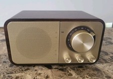 Throwback Vintage Wireless Speaker Radio Bluetooth USB Mini SD Slot Rechargeable