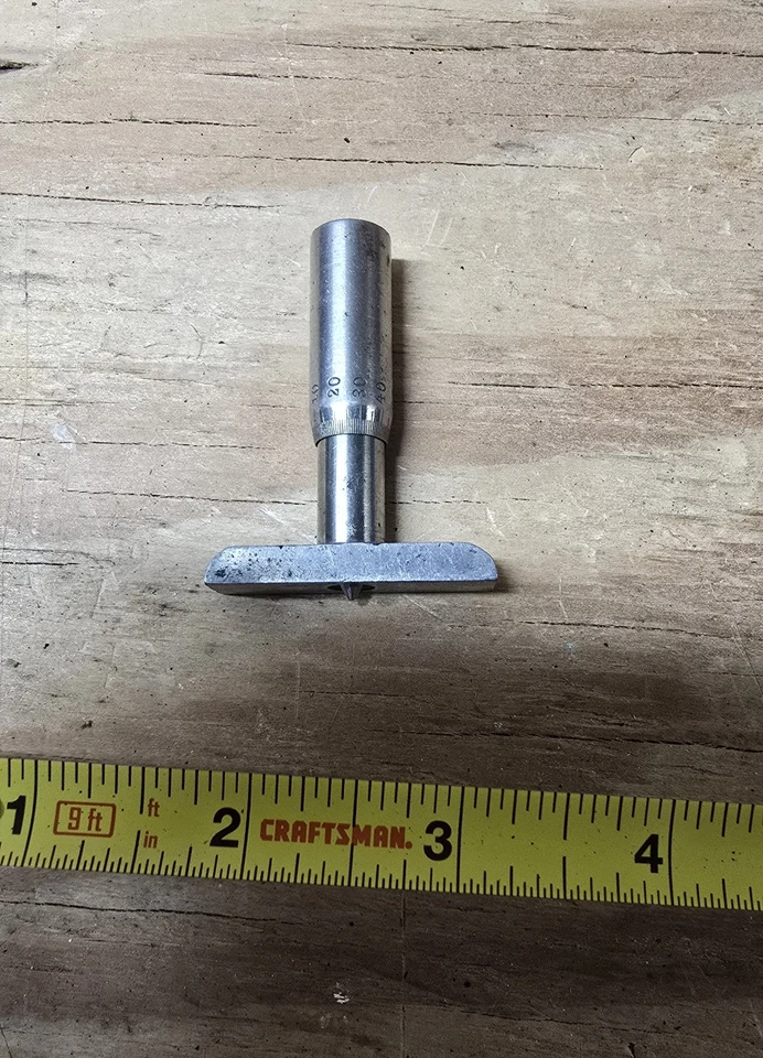 15mm DEPTH MICROMETER , 0 - 15mm , .001" Metric - Image 3 of 4