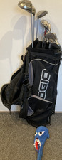 QUALITY CALLAWAY BIG BERTHA GOLF SET, OGIO STAND GOLF BAG PUTTER