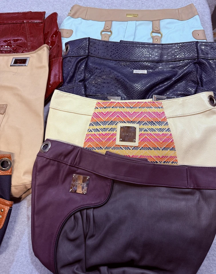 Lote de 7 fundas de monedero Miche para mujer Adrianna Aubrey Eloise McCall Marcy Misty Foto 3 de 4