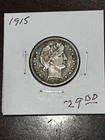 1915 Barber Quarter