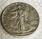1941 Walking Liberty Half Dollar 90% Silver