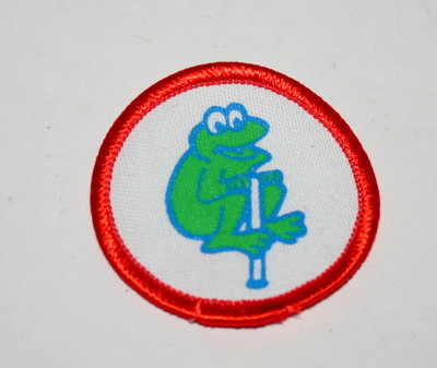 100 Vintage Girl Scouts Frog Pogo Cloth Patch Cookies NOS New Sealed 1980s 100 Vintage Girl Scouts Frog Pogo Cloth Patch Cookies NOS New Sealed 1980s