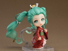 Hatsune Miku Beauty Looking Back 3.9in Figure PVC Statue Nendoroid GSC Japan NIB