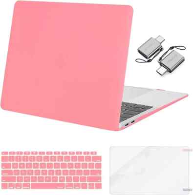 Mosiso Hard Case for MacBook Pro Air 13 14 16 inch Creme Pink