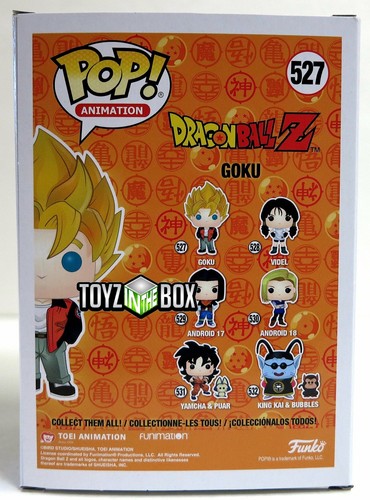 "Figura Funko Pop Dragon Ball Z ""Goku Casual"" 527 Nyl en STOCK - Imagen 2 de 3