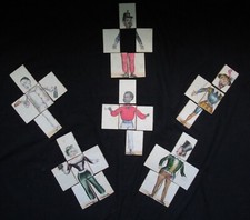 RARE ANCIEN ANTROPOSKISE vers 1840 JOUET JEU PRE CINEMA TOYS 19Th