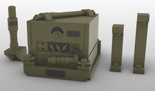 1/16 Scale Battleground SCR-510 Radio Set for Takom or Danbury Jeeps