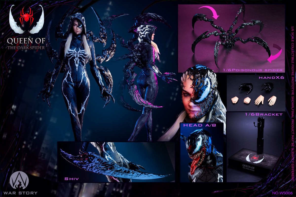 WAR STORY 1/6 Queen Venom WS006AB Action Figure Model In Stock NEW