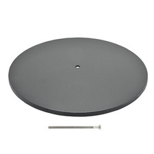 Black Smooth 14 14 Inch Round Aluminum Air Cleaner Lid Only Top Chevy Ford