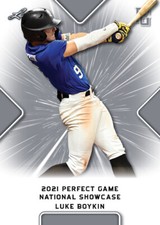 10-Count Lot Luke Boykin 2021 Leaf Perfect Game NIKE All-American Rookies