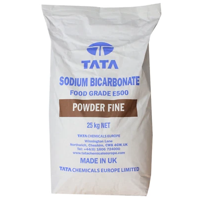 Hexeal TATA Sodium Bicarbonate 25kg – 25kg Bag Food Grade, Fine Powder, E500