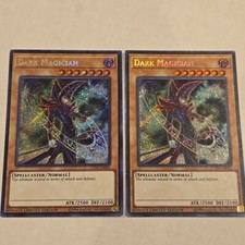 Yu-Gi-Oh! 2x TCG Dark Magician CT14-EN001 Limited Secret Rare NM