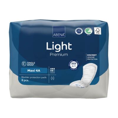 Abena Light Premium Maxi 4A Einlagen (48 Stück)