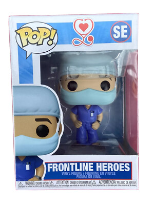 Funko Pop Frontline Heroes: Male Nurse  #1 Vinyl Figure #54046