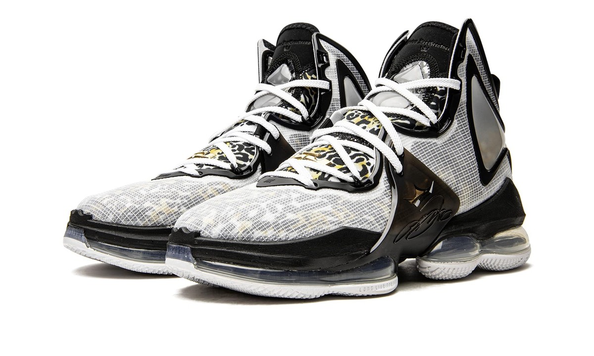 【限定】NIKE LEBRON × atmos ショルダーバッグ 黒　白 Nike Lebron XIX 19 White/Metallic Gold-Black Size 9 D (M) | eBay