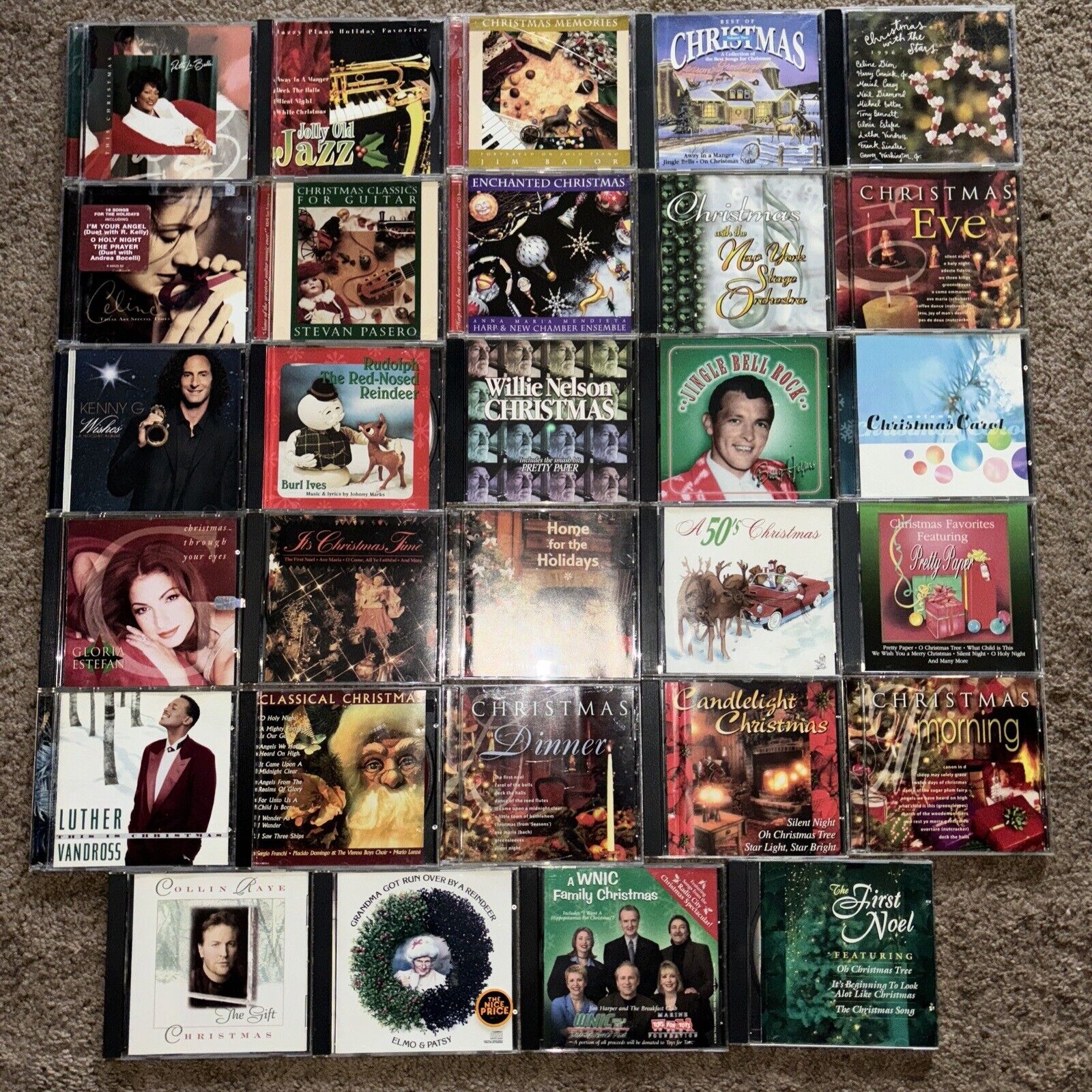 HUGE Lot Of 29 Christmas Cds - Classic Titles, Various artists, Johnny Marks…