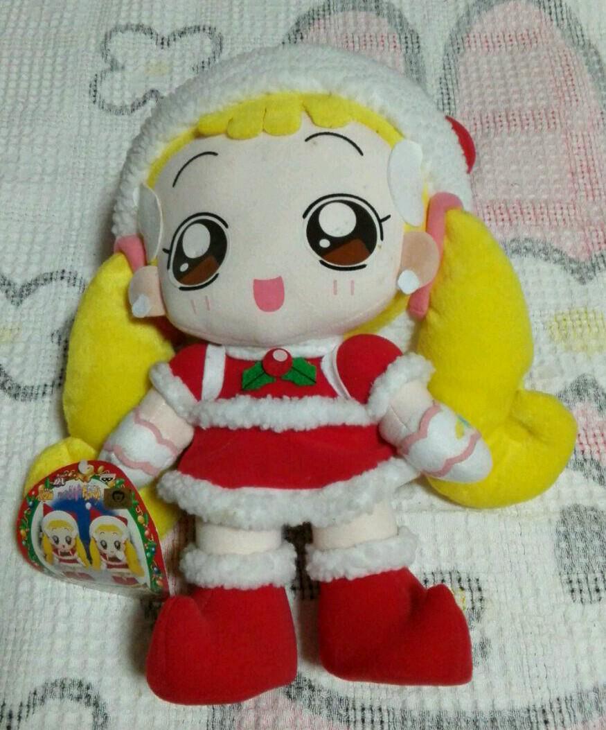 Ojamajo Doremi Makihatayama Hana Plush Toy Super DX Christmas
