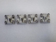 FUJIKIN CWF-4 316L-P UP  LOT OF 4  VALVE SEAT BASE BLOCK  FREE SHIP