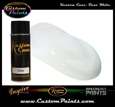Kustom Canz BASE WHITE 12 oz AEROSOL CAN Custom Paint, Motorcycle, HOK,
