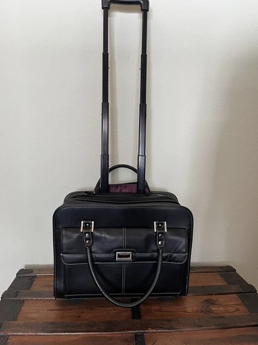 Samsonite 567331041 Business Women's Mobile Office/Carry-on - Black  EC