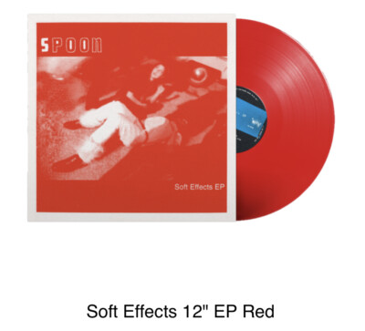 Spoon Soft Effects Numbered Red Colored Vinyl EP /500 New