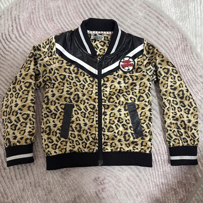 leopardenmuster jacke 4 Jahre 