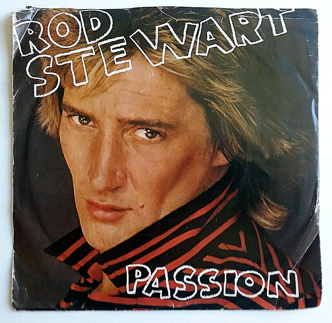 ROD STEWART - Passion Warner Bros. 45 RPM Original Picture Sleeve